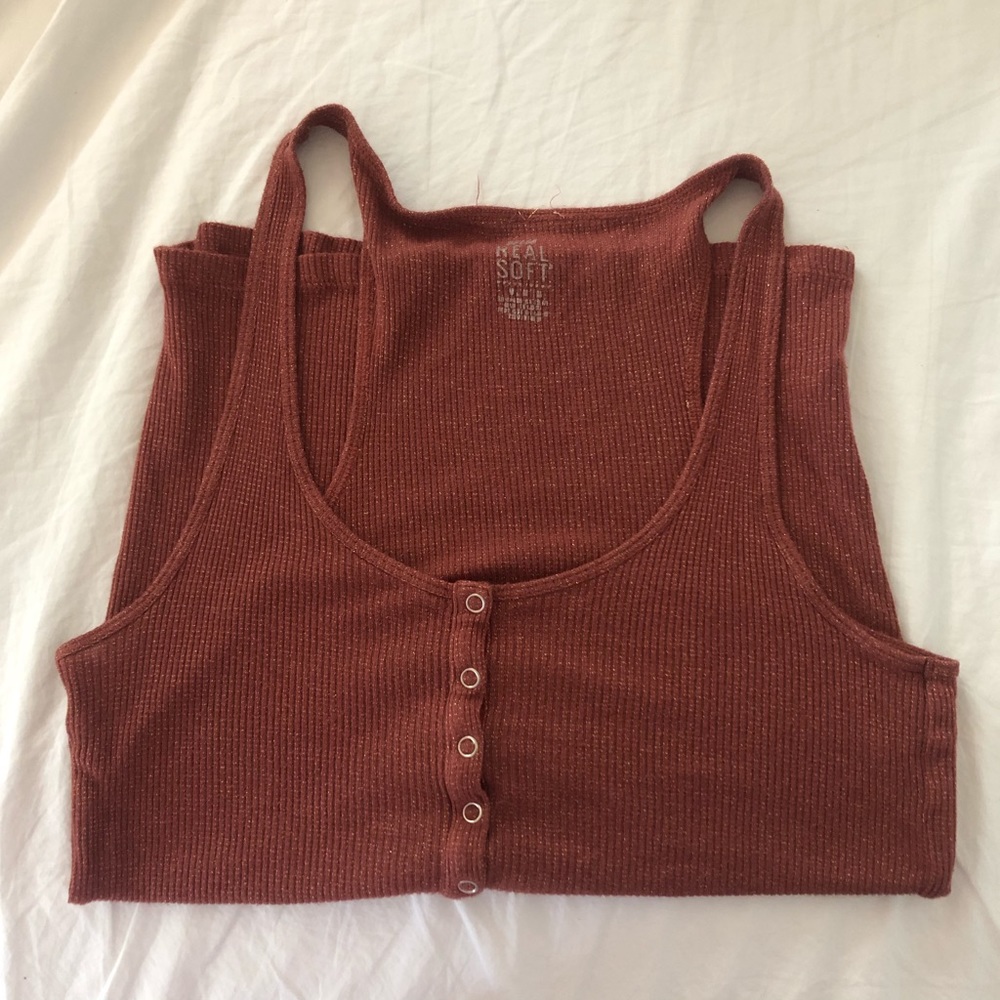 Aerie Soft and Sexy Henley Tank